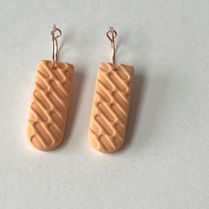 SALE - Apricot Earrings