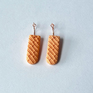 SALE - Apricot Earrings