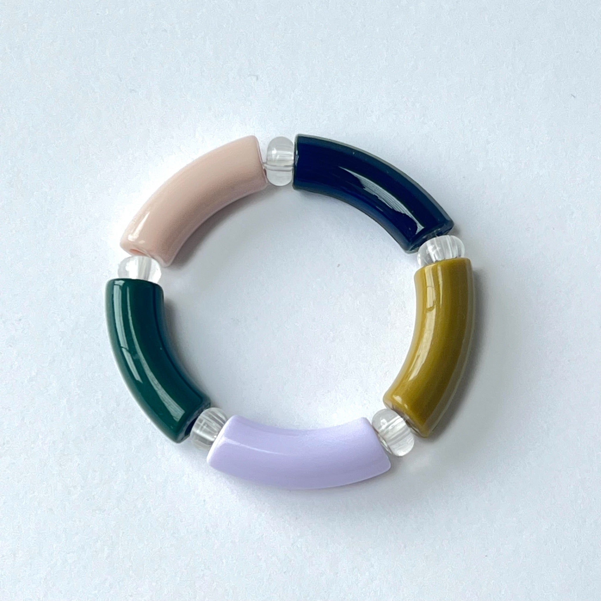 SALE-COLOUR BLOC Stretchy Bracelet