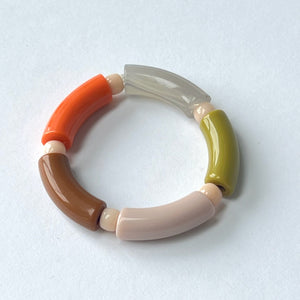 SALE -COLOUR BLOC Stretchy Bracelet