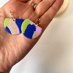 Load image into Gallery viewer, SALE - Geometric Abstract Earrings
