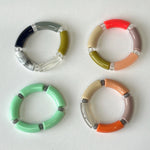 Load image into Gallery viewer, SALE - COLOUR BLOC Stretchy Bracelet
